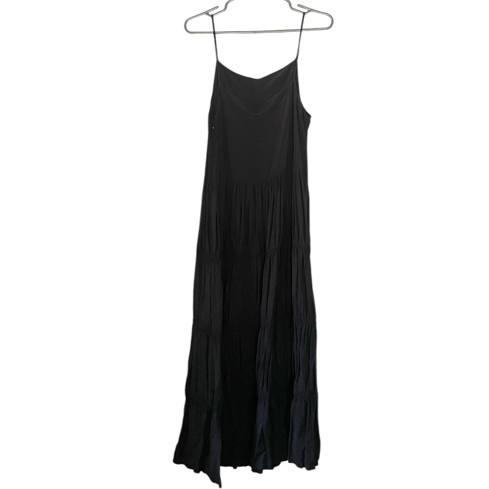 Strappy Black Maxi Dress